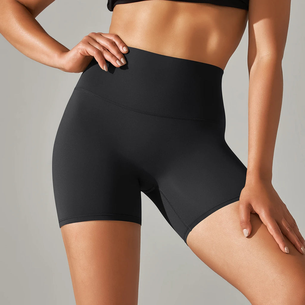 Seamless High Waist Yoga Shorts for Women