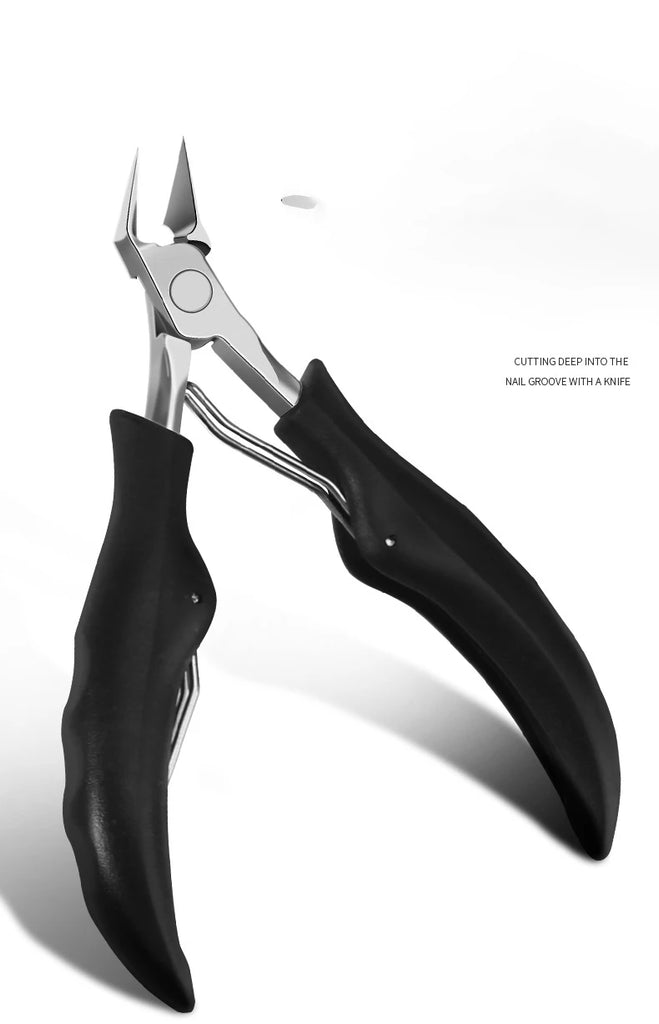 Professional Sharp Toenail & Cuticle Nipper – Precision Ingrown Nail Clipper & Dead Skin Remover