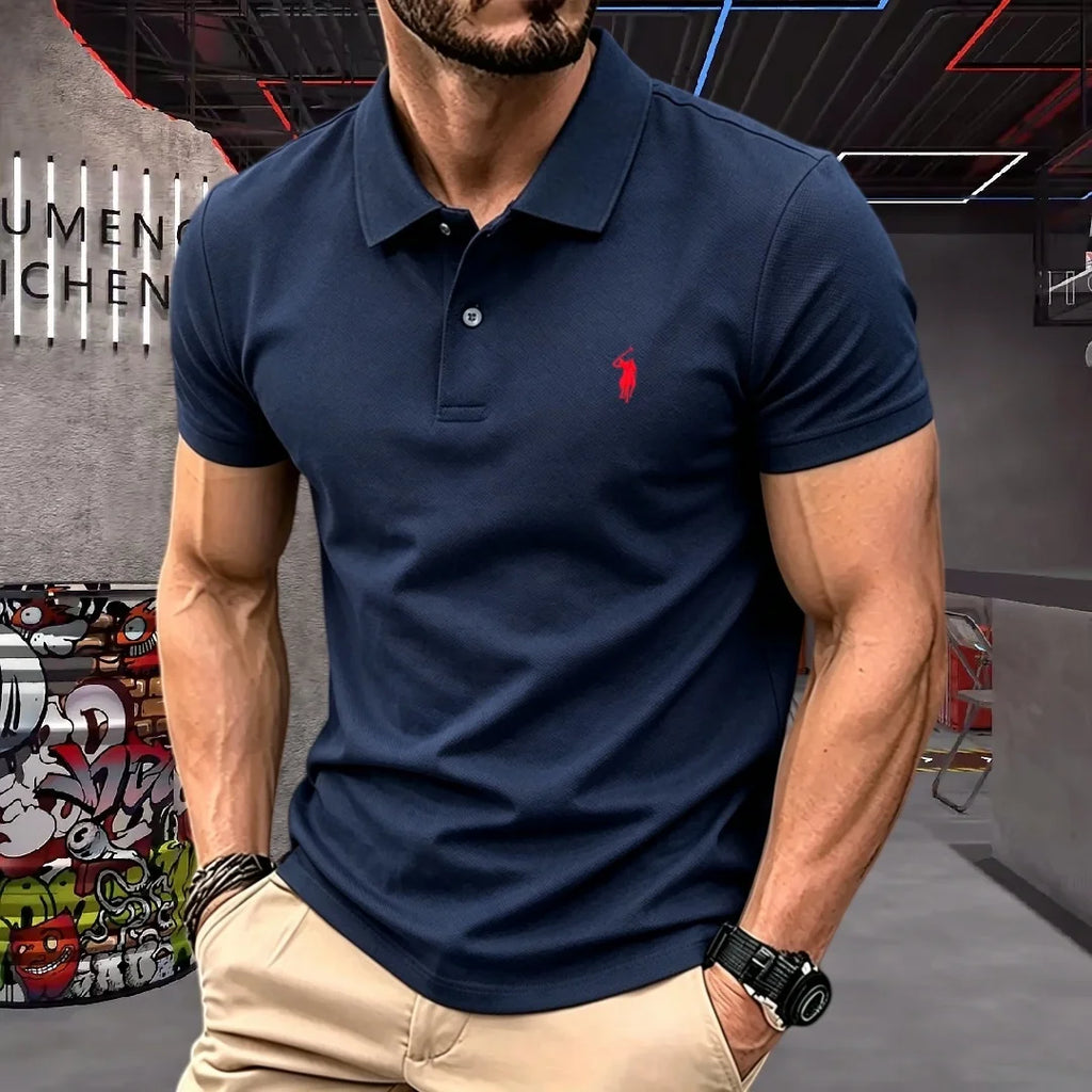 Men’s 100% Pure Cotton Luxury Polo Shirt