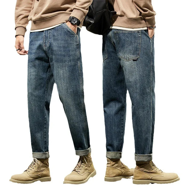 Loose Harem Denim Pants