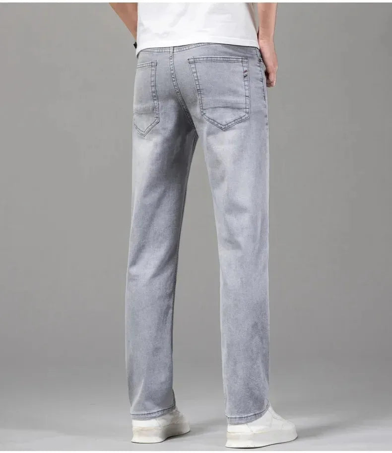 Summer Stretch Gray Jeans