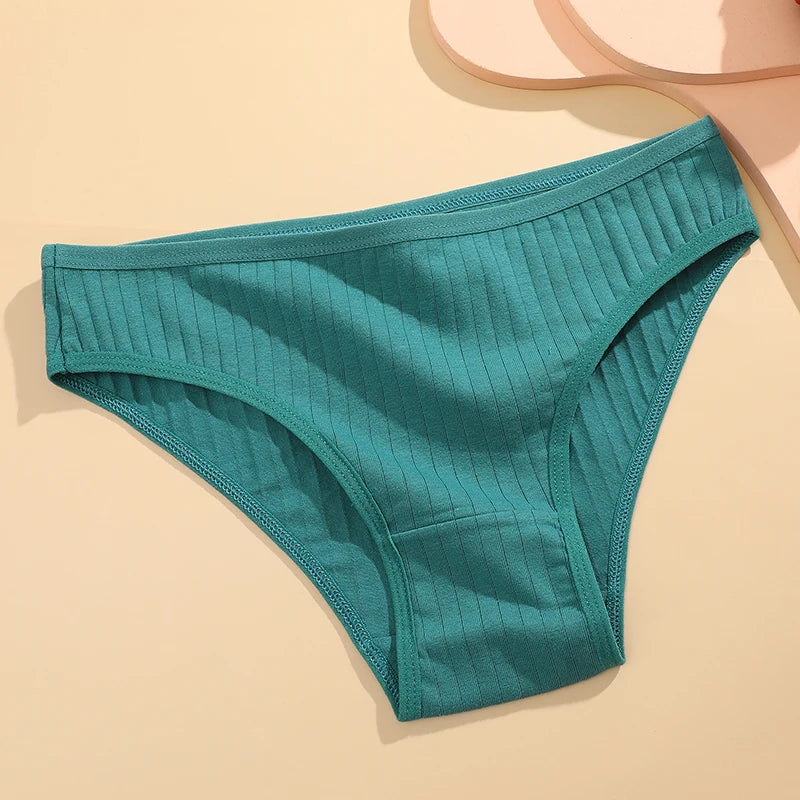 FINETOO Women’s Cotton Panties 9‑Pack