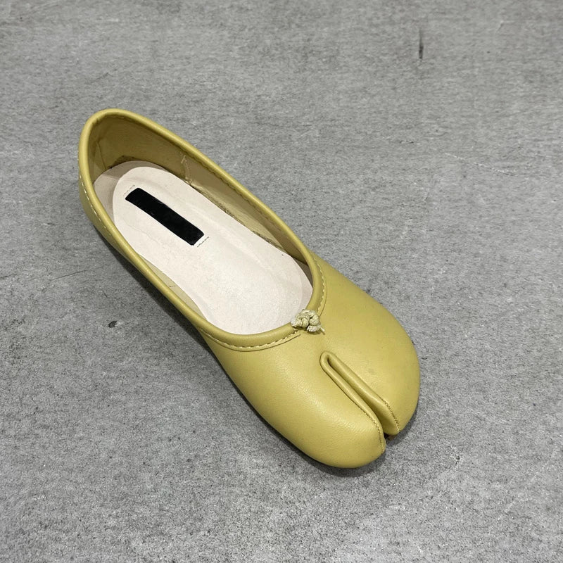 SUOJIALUN Autumn Ballerina Flats