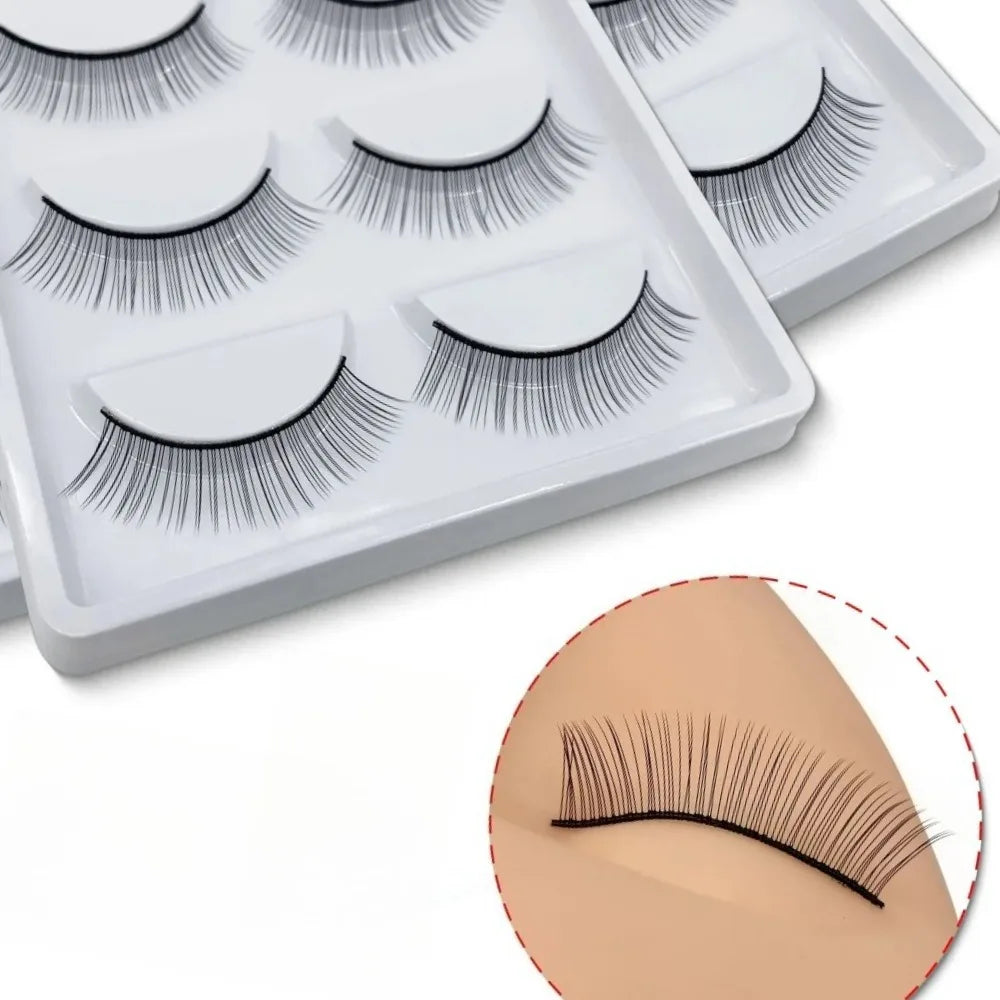 Eyelash Extension Training Head & Lashes Pack – Professional Practice Mannequin for Lash Extension Training