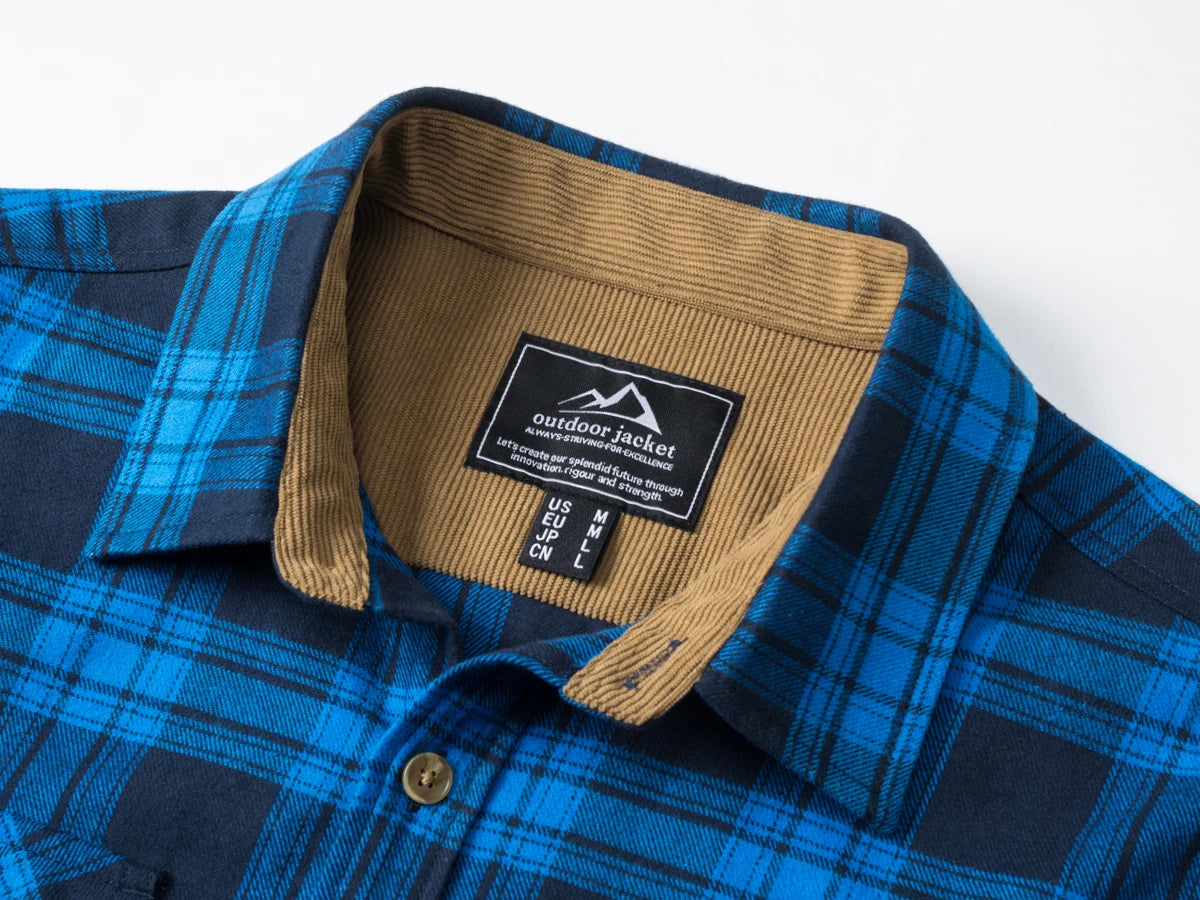MAGCOMSEN Men’s Flannel Shirt