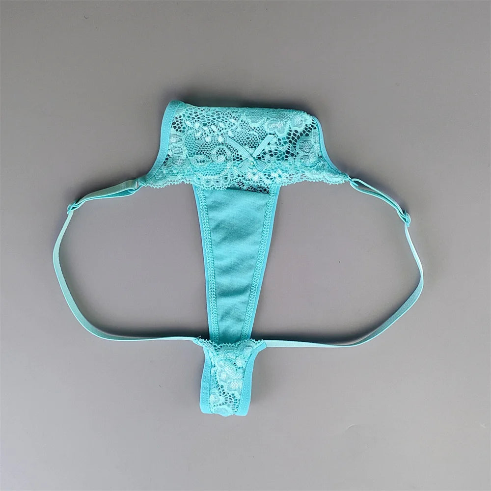 5‑Pack Lace Adjustable Thongs
