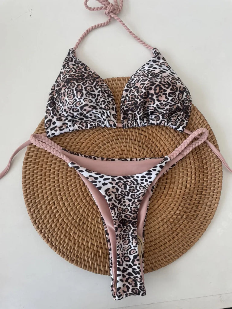 Women’s Sexy Brazilian Push‑Up Bikini – Two‑Piece Swimsuit E045 Summer Beachwear