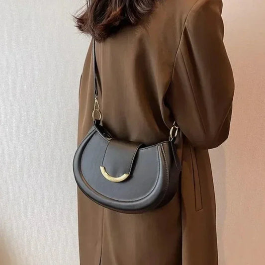Armpit Shoulder Side Bags for Women 2024 Designer Trend Leather Small Underarm Crossbody Handbags and Purses Bags for Women