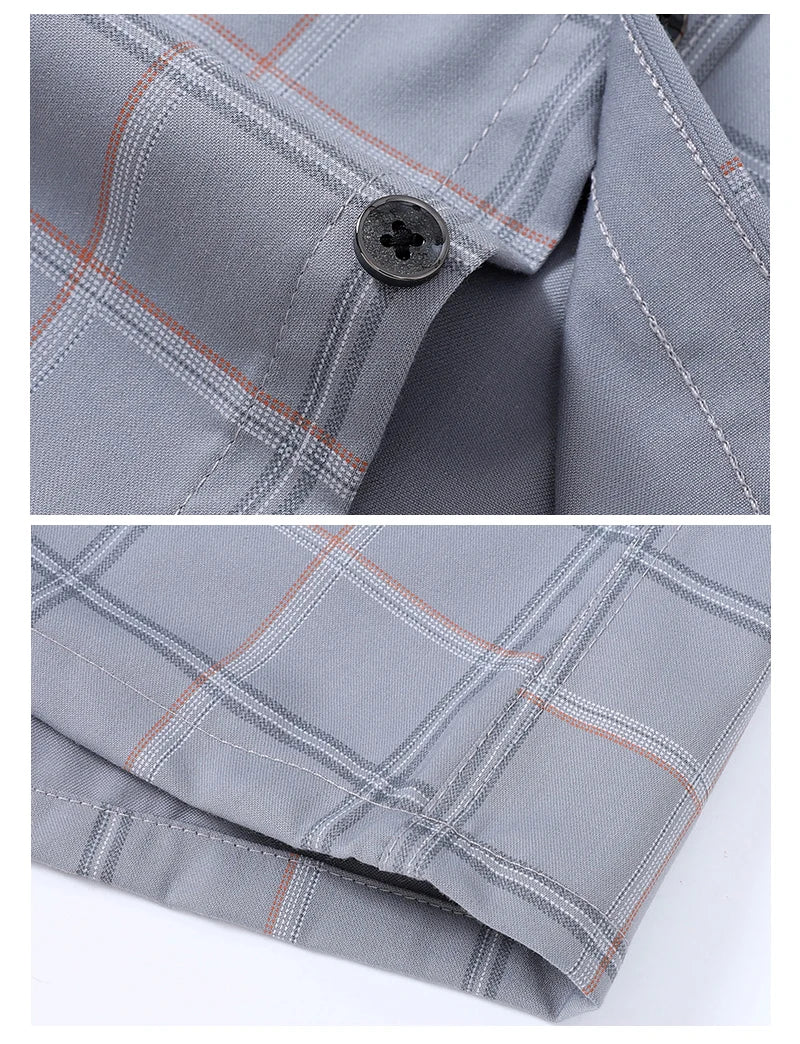Non‑Iron Long‑Sleeve Dress Shirt