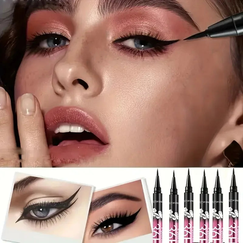 Waterproof Black Eyeliner Pencil Set – Smudge‑Proof, Long‑Lasting & Perfect for Beginners (3pcs / 5pcs)