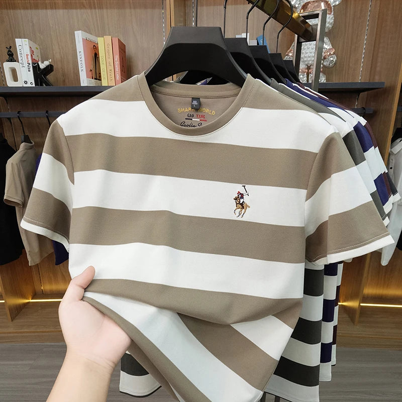 Round‑Neck Short‑Sleeve T‑Shirt