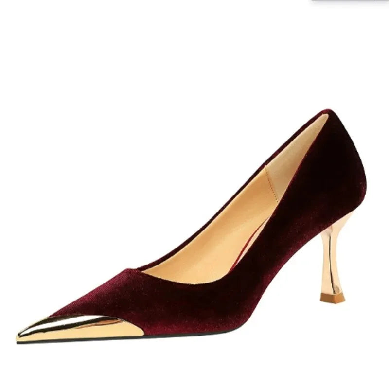 BIGTREE Sexy Pointed‑Toe Pumps