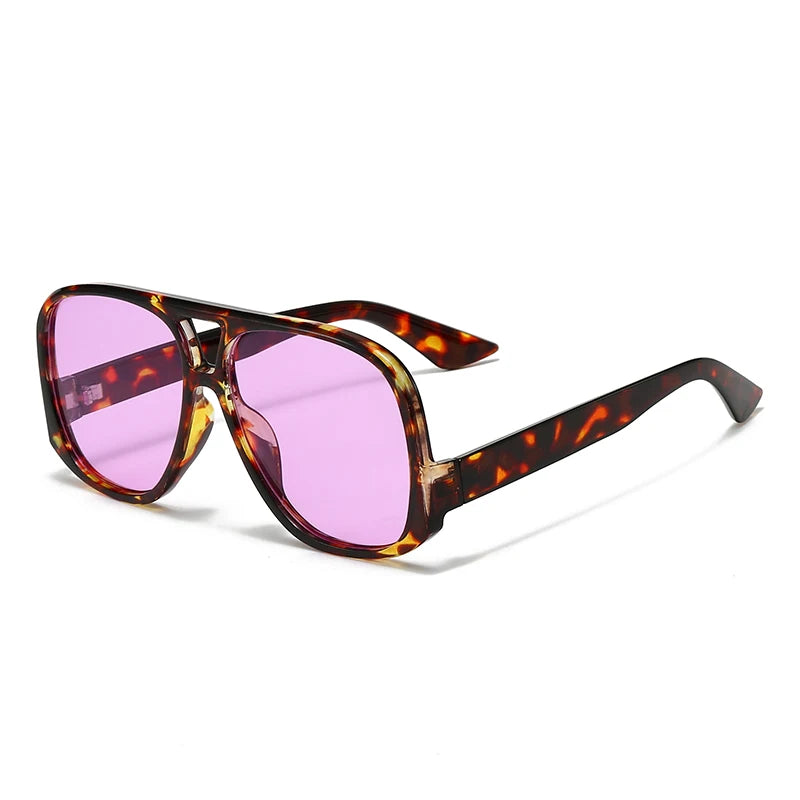 Car Sunglasses 1/3pcs Oversized Double Bridges Sun Glasses Fashion Outdoor Driving Brand Shades Goggles Travel UV400 Glasses