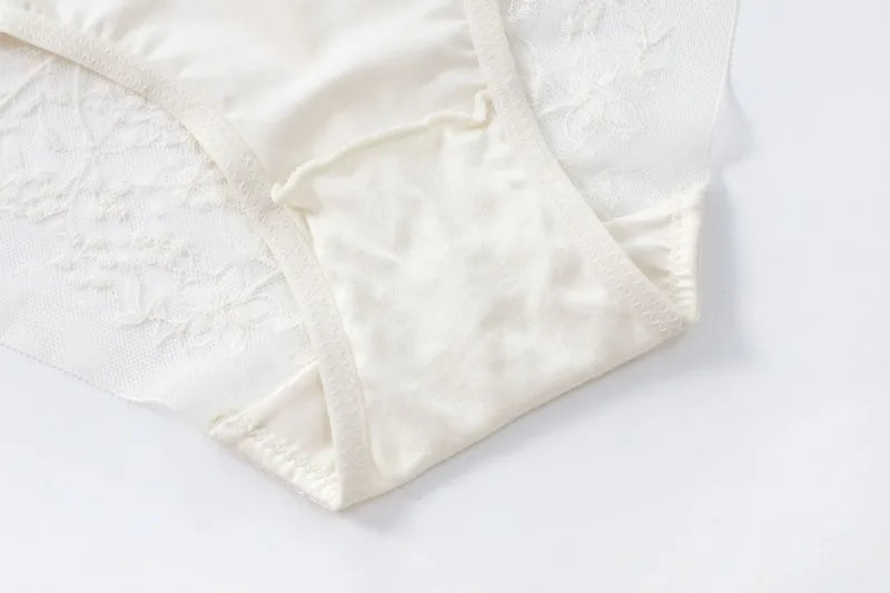 French Lace Embroidery Lingerie Set