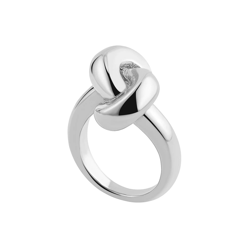 Vintage Stainless Steel Rings for Women Punk Chunky Irregular Smooth Adjustable Open Ring Jewelry Weddings Gifts