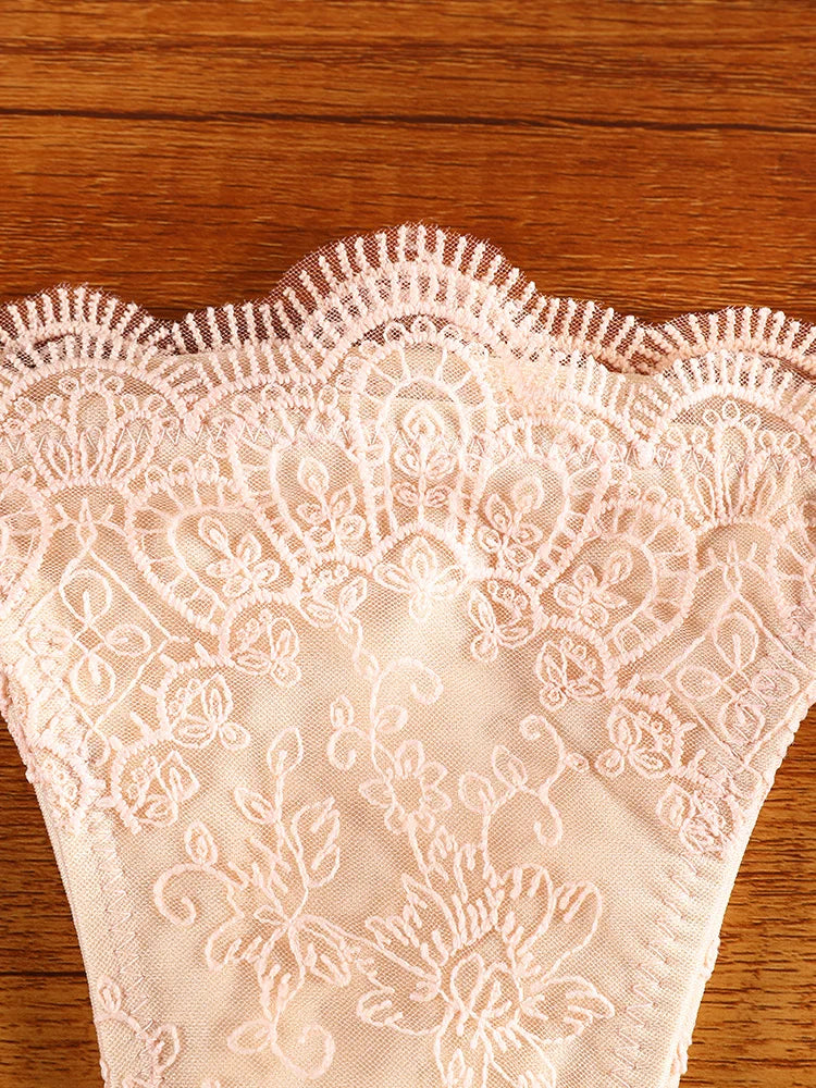 Triangle Lace Micro Thong Bikini
