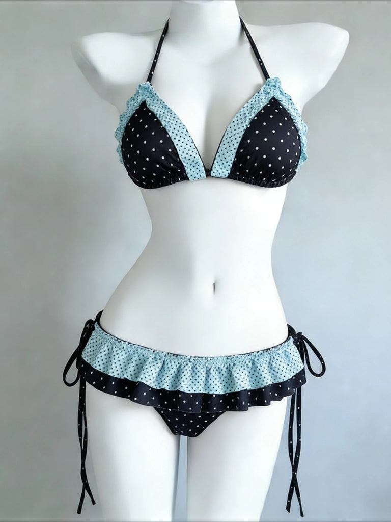Sexy Elegant Bow Bikini Set