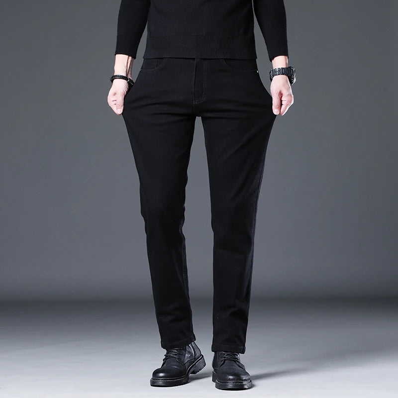 Stretch Regular‑Fit Jeans