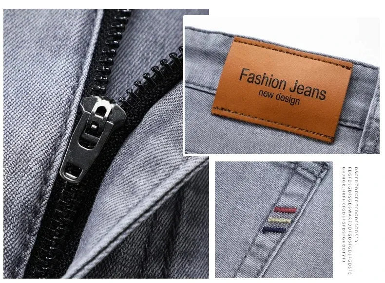 Summer Stretch Gray Jeans