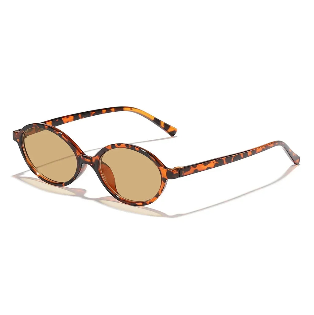 2024 Trend Oval Sunglasses — Unisex Elliptical Small‑Frame UV‑Protection Ultra‑Light Eyewear