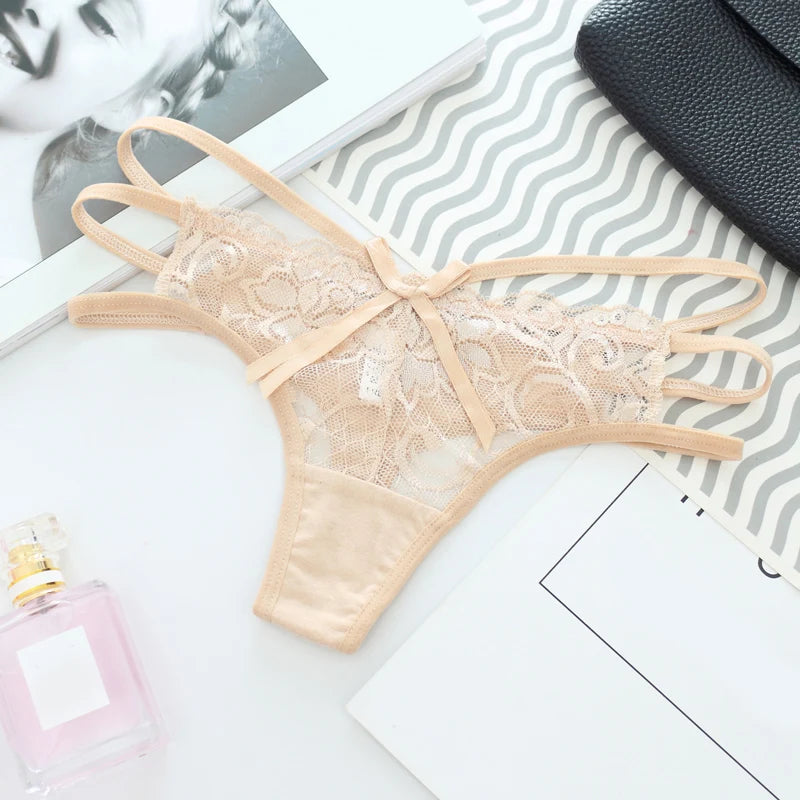High quality Sexy Lace Panties women Underwear Thong Woman g String Seamless Bikini mini Briefs Female Lingerie Tanga 7 Colour