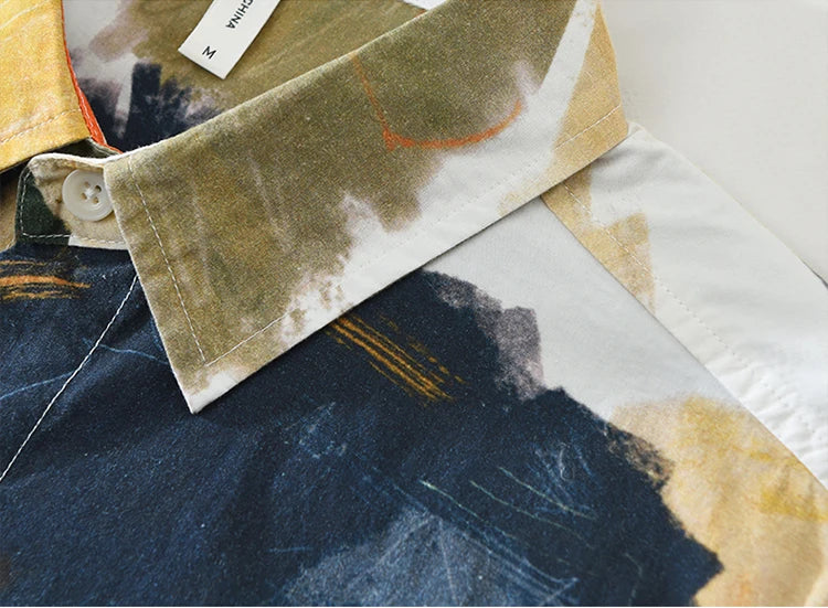 Tie‑Dye Casual Shirt
