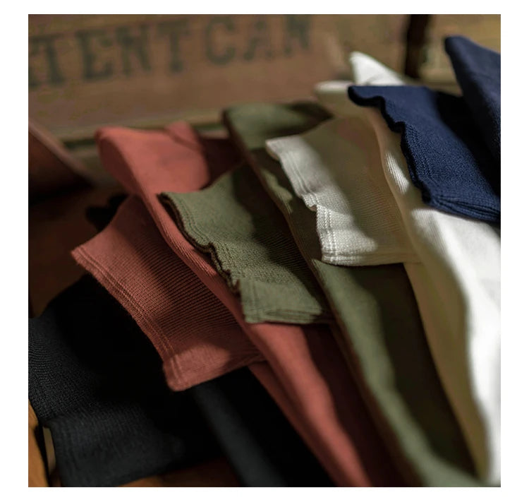 Rugged Bronson Retro Henry Collar Shirt