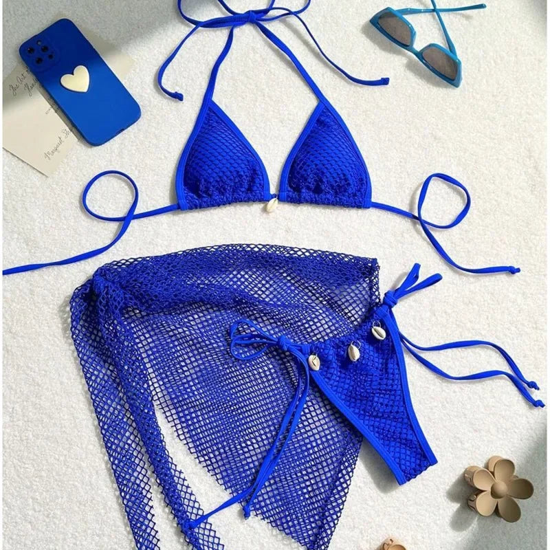 2026 Sexy Bikinis Female Swimsuits Women's Three-Piece Swimwear Beach Swim Wear Bathing Suits Brazilian Bikini Set Pool Bather