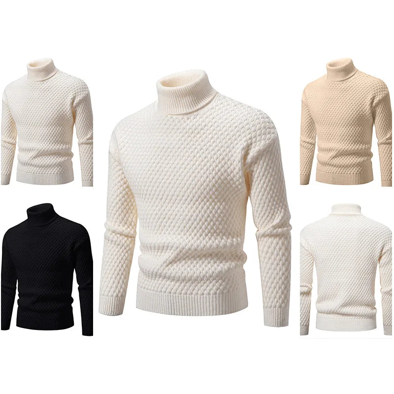 Men’s Slim Fit Turtleneck Sweater