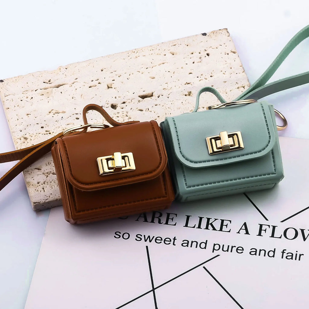 Korea Cute Mini Bags Bag Charms Colorful Pendant Kawaii Keychain for Women Simple Casual Bag Accessories Gift брелок для ключей