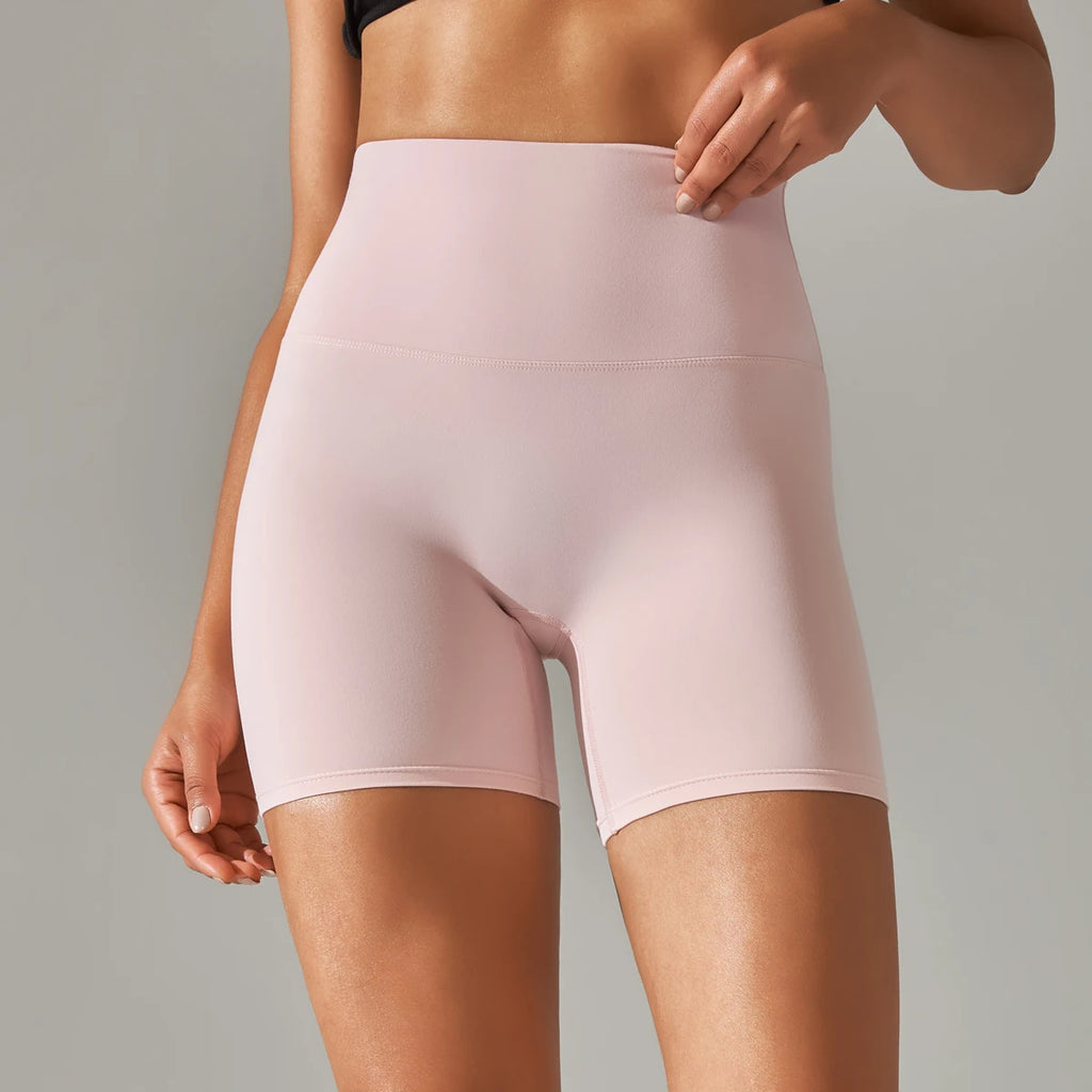 Seamless High Waist Yoga Shorts for Women