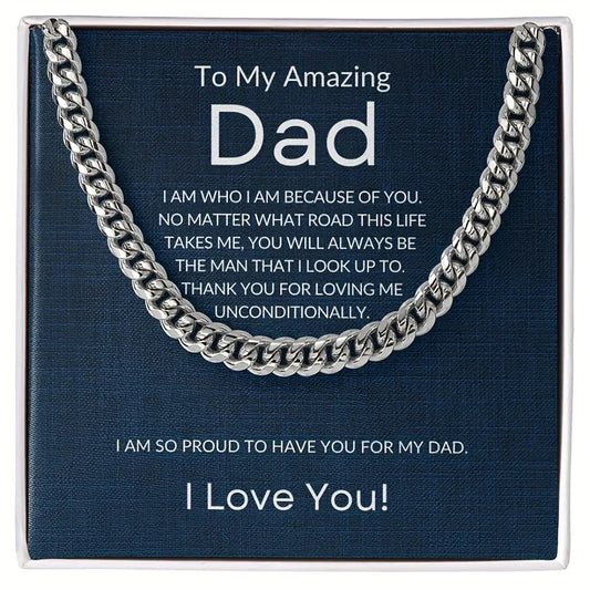 Father’s Day Gift Box for Men – Unique Card, Accessories & Jewellery Box from Daughter or Son