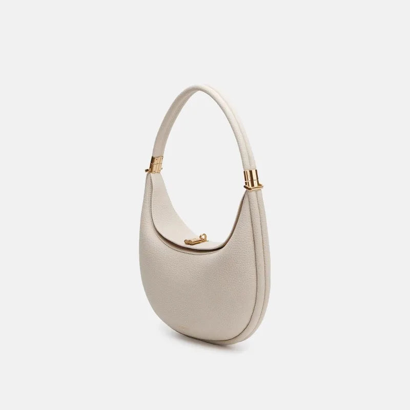 Light Luxury High-end Crescent Bags Fashion Brand Designer Commuter Handbag High-quality Genuine Leather Versatile Shoulder Bags