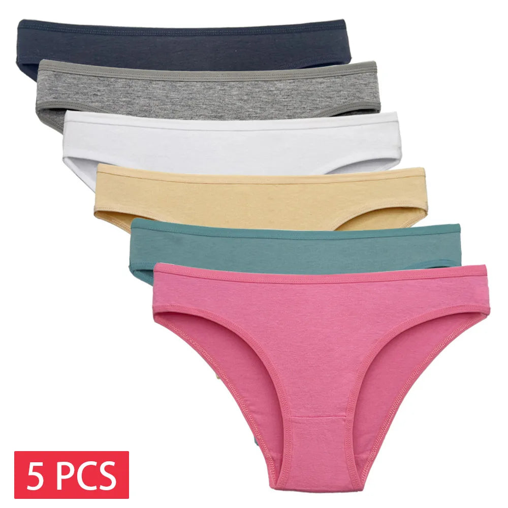5‑Pack Lace Floral Panties