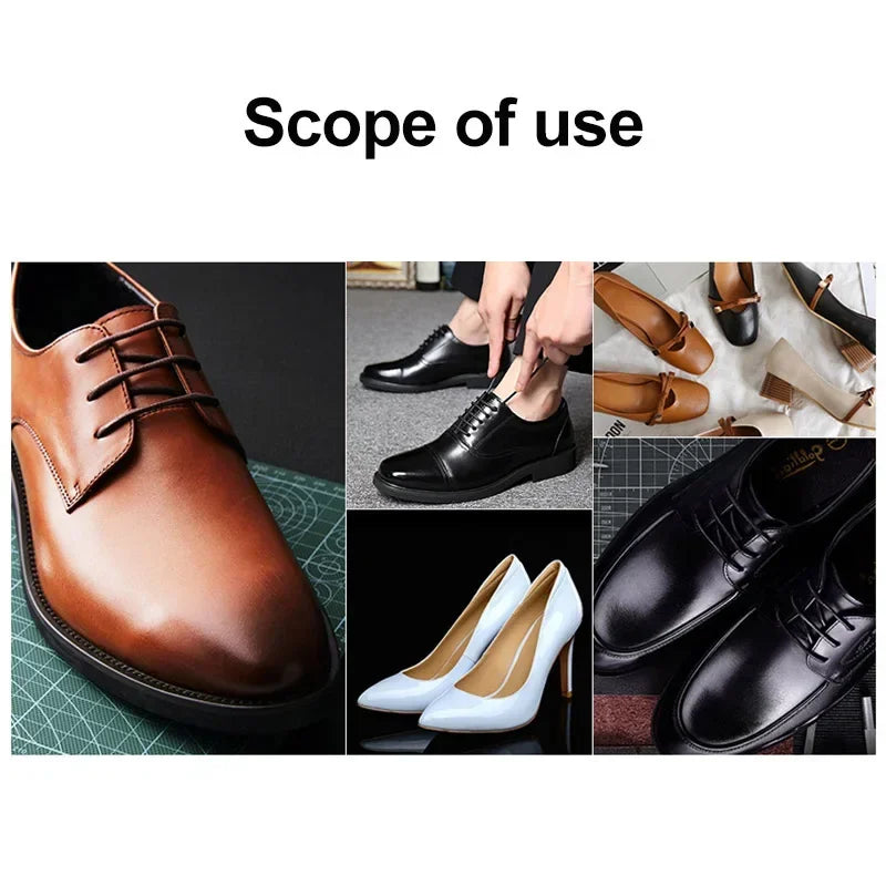 1set Leather Shoes Polish Set Brush Cleaning Kit Keep Shiny Clean Tools for Leather Shoes Care Kit Portable for Boots Sneakers