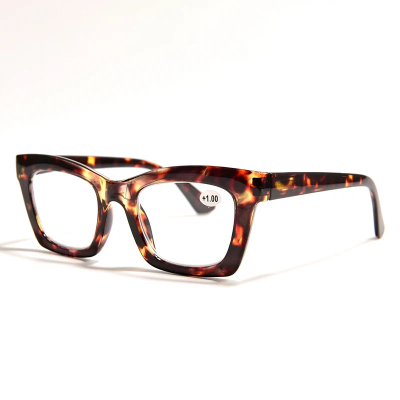 Rhaegal Retro Elegant Spring Hinge Cat Eye Reading Glasses Women Stylish Presbyopic Glasses gafas de lectura mujer +1.0 to +4.0