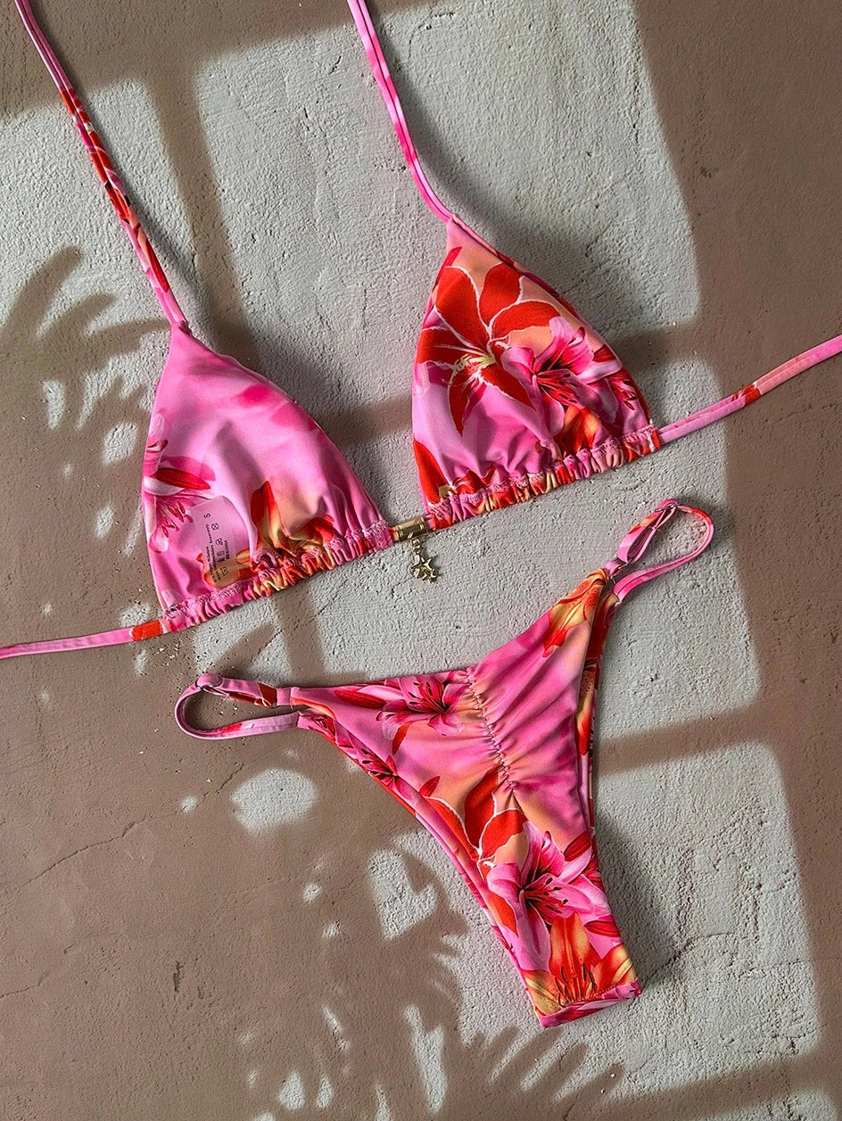 Leopard Micro Bikini Set