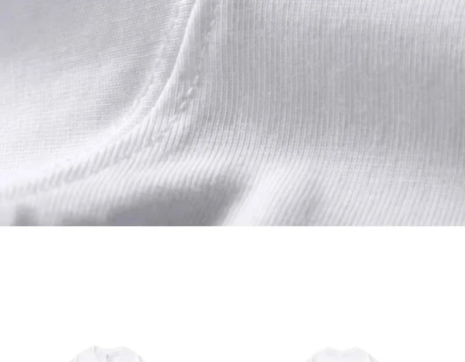 100% Cotton Men’s T‑Shirt | High‑End Breathable Summer Casual Round Neck Tee