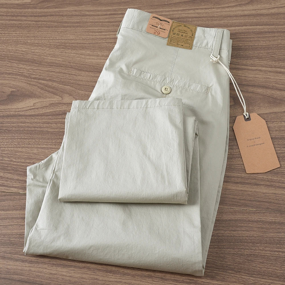 Retro Slim Chino Pants