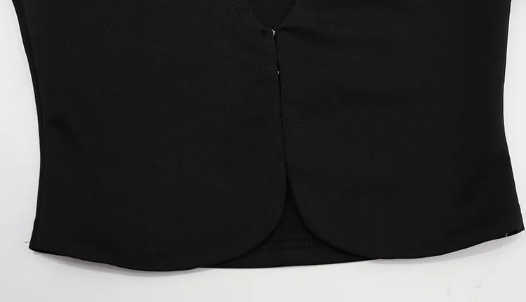 Ahagagag Fashion Women's Tops Sexy Regular Long Sleeves Hollow Out Solid Skinny Zipper Half High Collar Casual Streetwear Basic