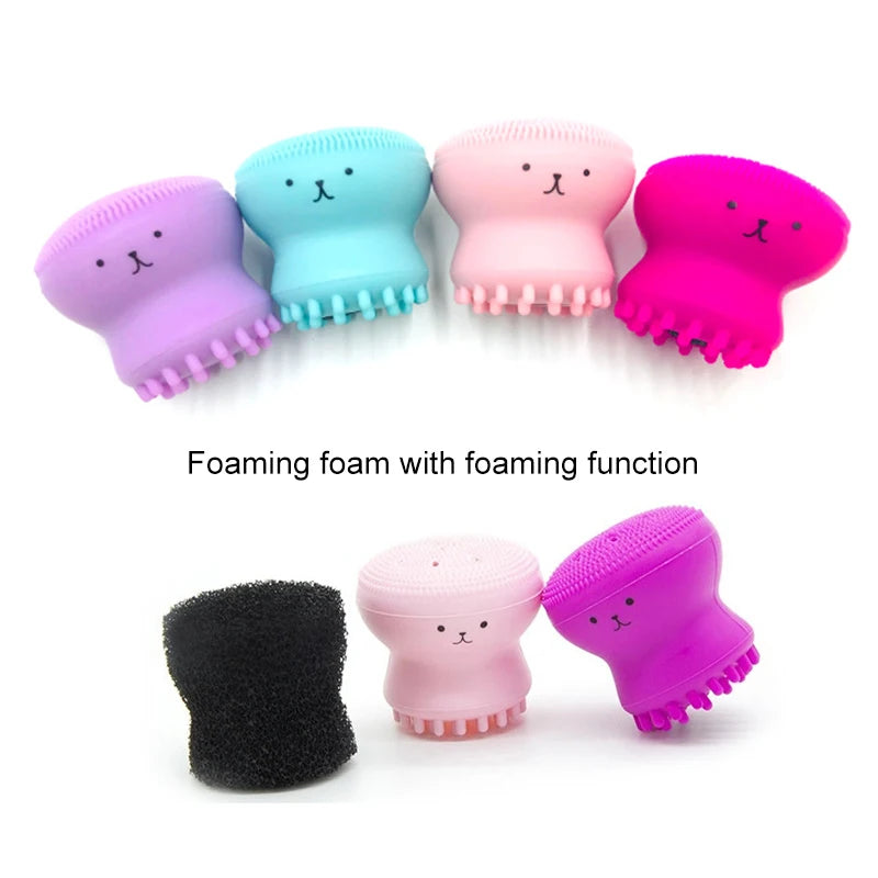 Manual Facial Scrubber • Skin‑Care Tool • Blackhead Remover • Gentle Daily Cleanser