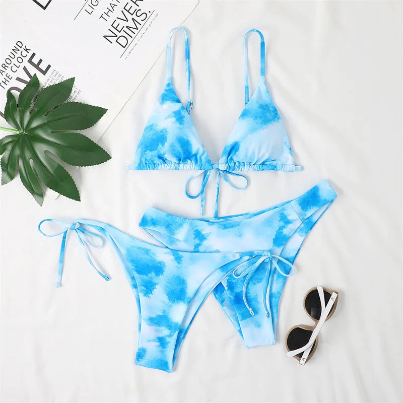 Sexy 3‑Piece Bikini Set