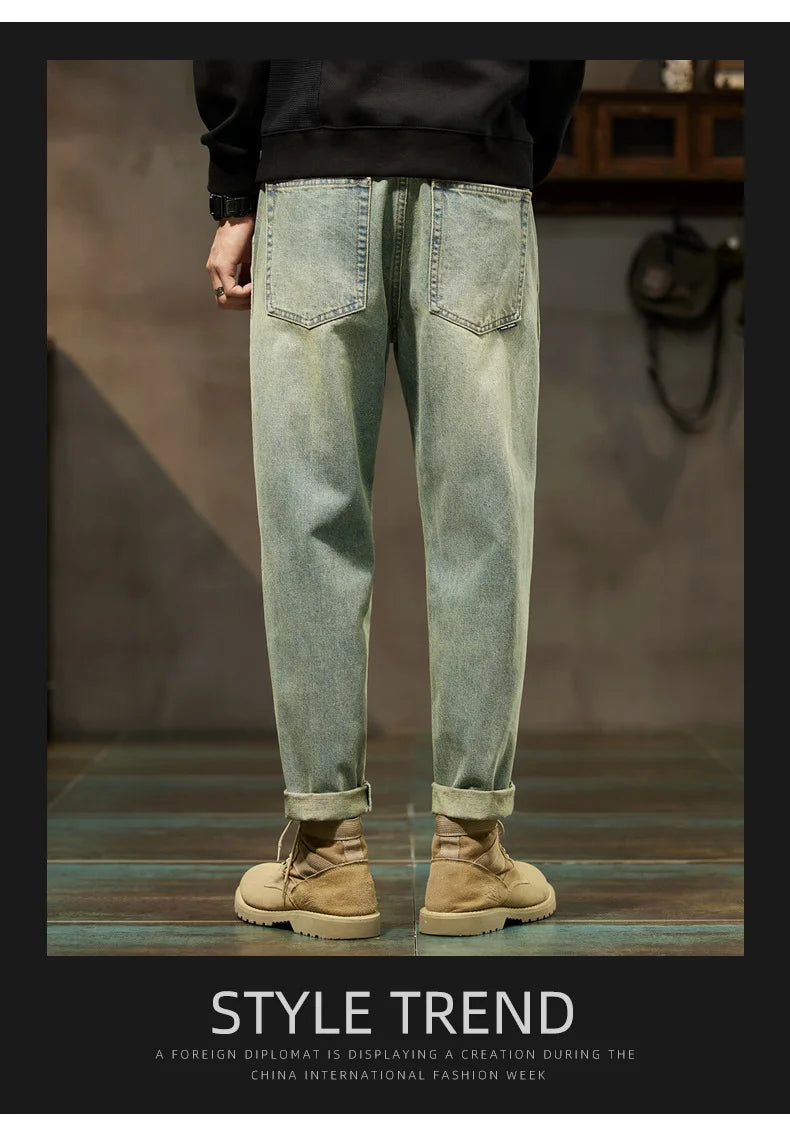 Loose Harem Denim Pants