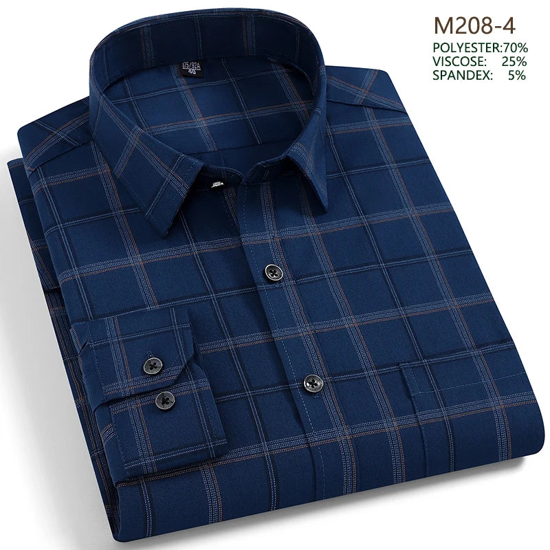 Non‑Iron Long‑Sleeve Dress Shirt