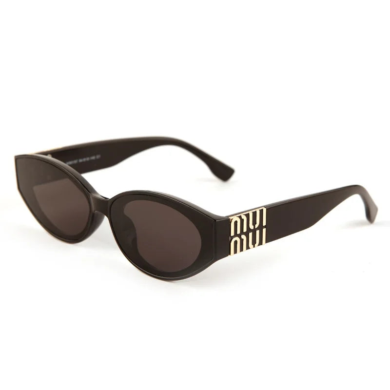 Glamour Fashion Luxury Oval Sunglasses