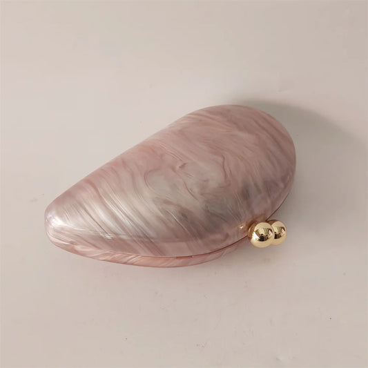 Lady Marble  Mini Blue/Light Pink Acrylic Box Evening Bags Wedding Clutches Bags Wedding Party Diamond Clutch Purse And Handbags