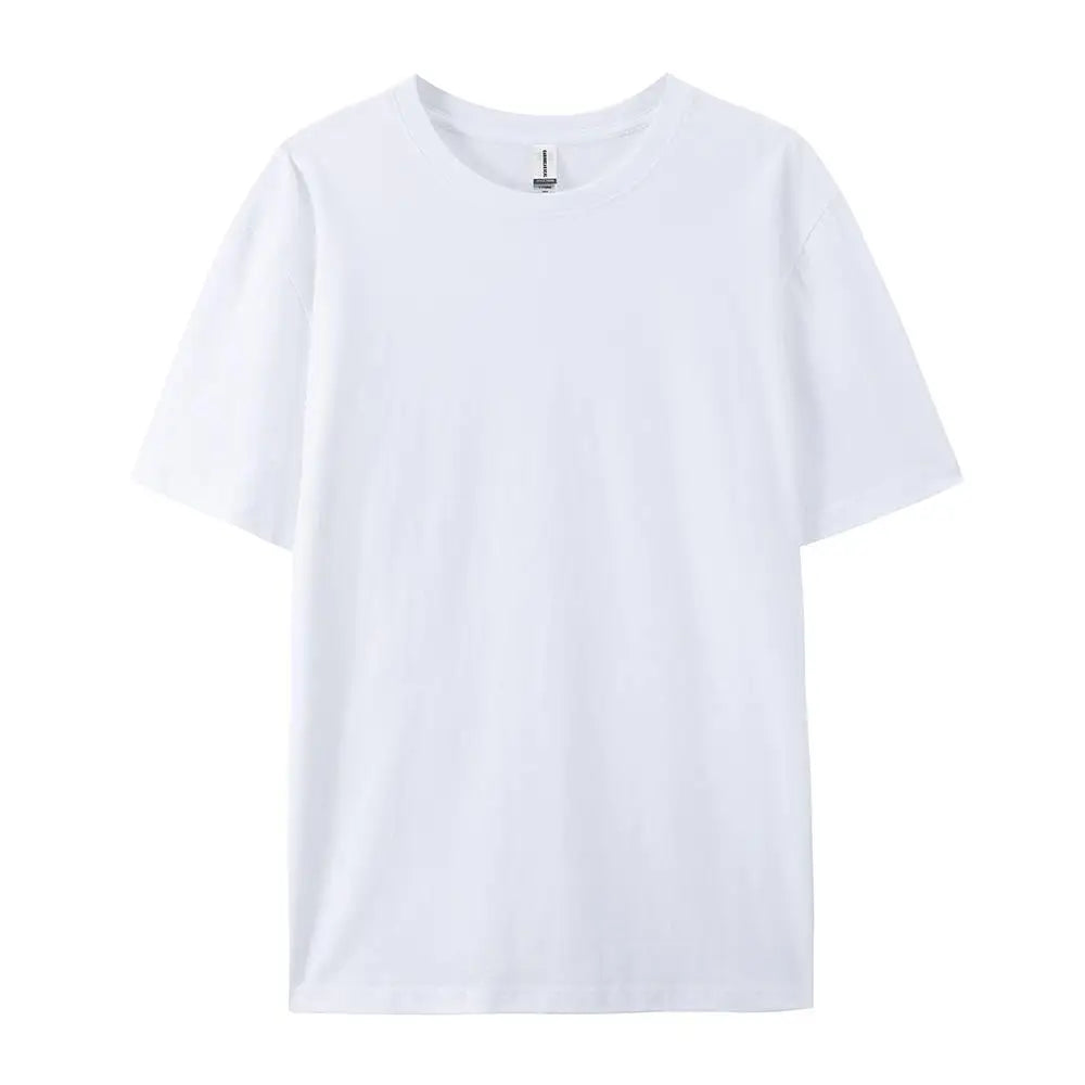 100% Cotton Solid Color T‑Shirts for Men & Women