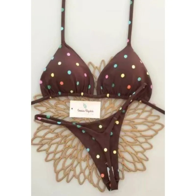 Women’s 2026 Micro Push‑Up Brazilian Bikini – Sexy Printed Thong Two‑Piece SwimsuitWomen’s 2026 Micro Push‑Up Brazilian Bikini – Sexy Printed Thong Two‑Piece Swimsuit