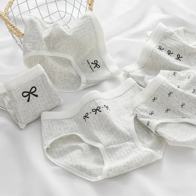 SP&CITY Women’s Korean Bow Cotton Panties