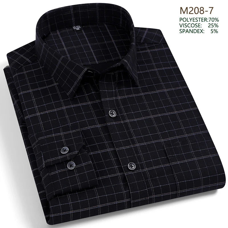 Non‑Iron Long‑Sleeve Dress Shirt